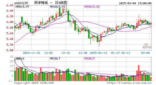 民丰特纸