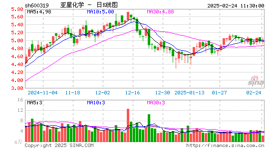 亚星化学