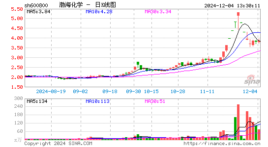 渤海化学