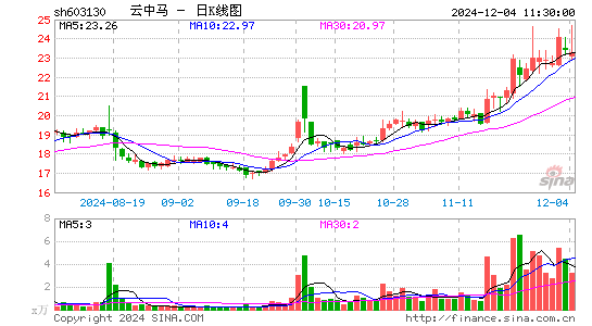 云中马