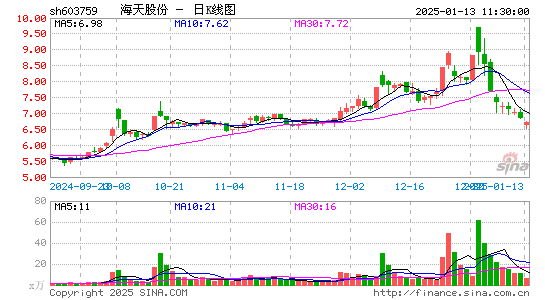 海天股份