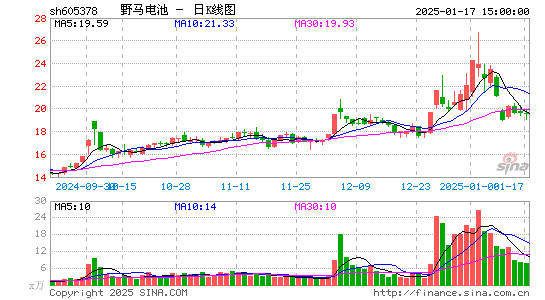 野马电池