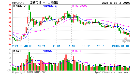 德赛电池