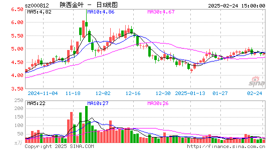 陕西金叶