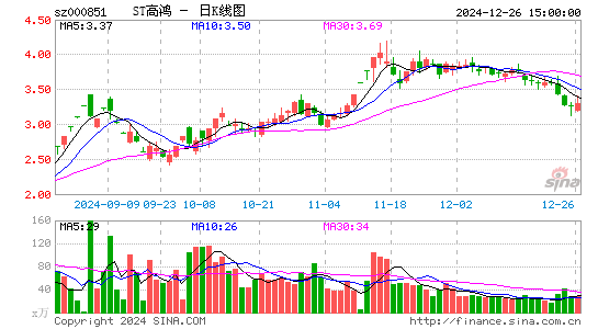 高鸿股份