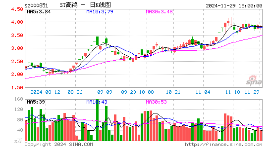 高鸿股份