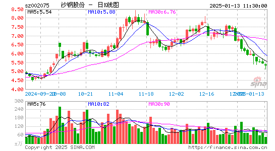 沙钢股份