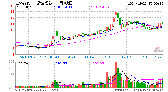 蔚蓝锂芯