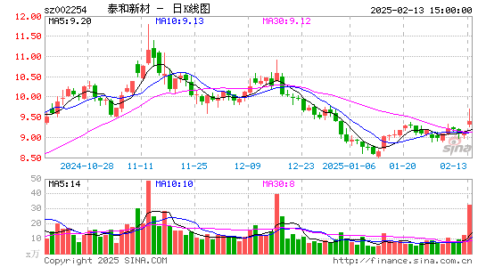 泰和新材