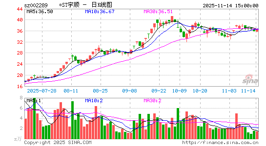 *ST宇顺