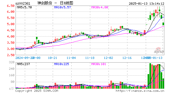 神剑股份