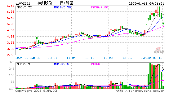 神剑股份