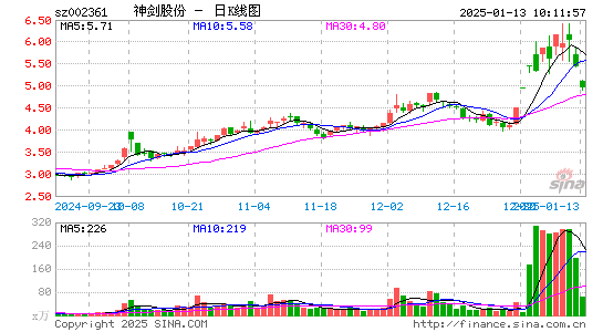 神剑股份