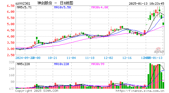 神剑股份