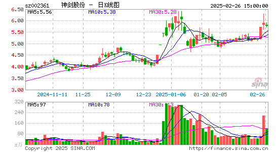 神剑股份