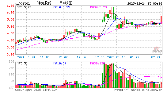 神剑股份