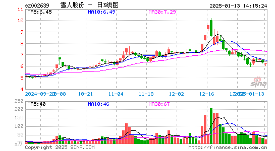 雪人股份