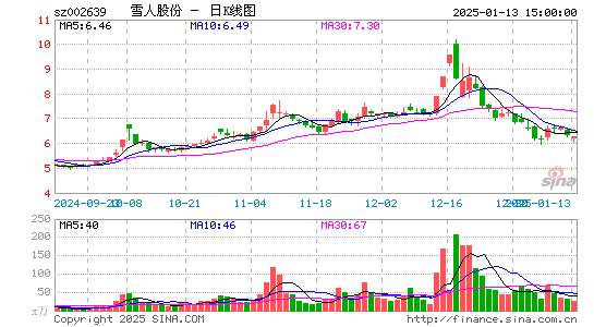 雪人股份