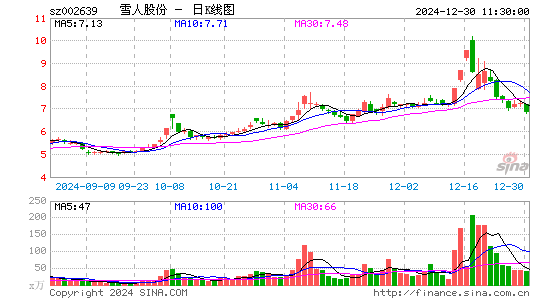 雪人股份