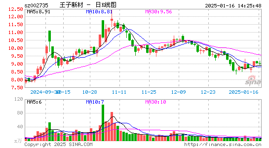 王子新材