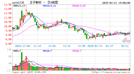 王子新材