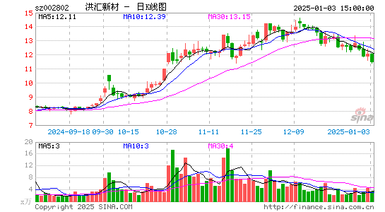 洪汇新材