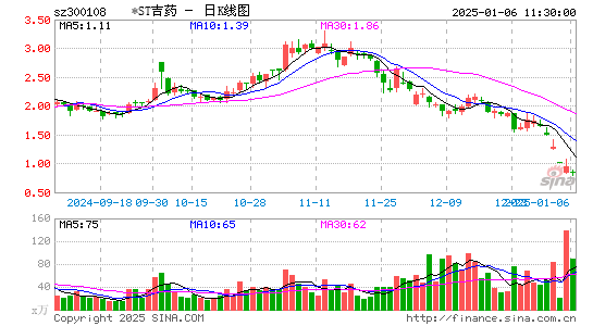 *ST吉药