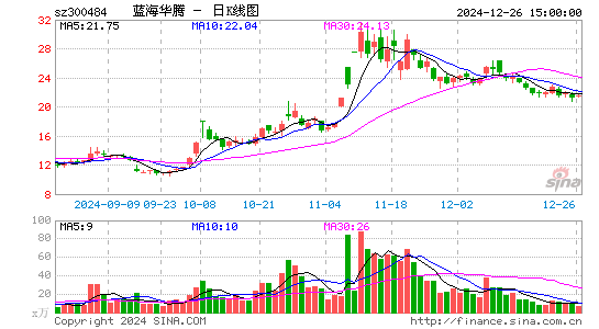 蓝海华腾