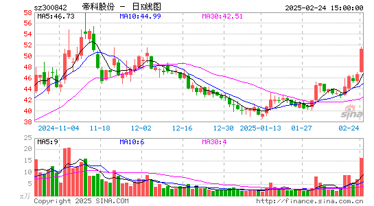 帝科股份