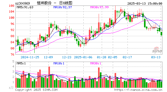 恒帅股份