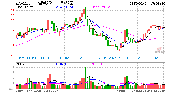 洁雅股份