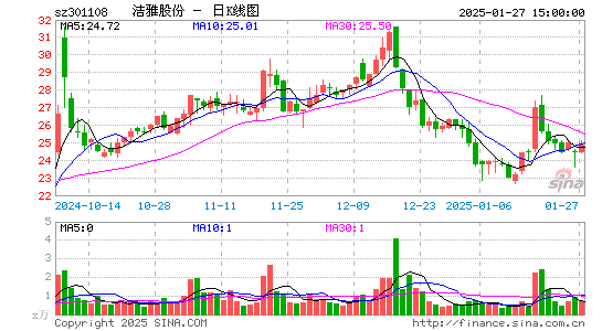 洁雅股份