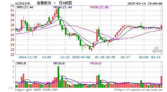 洁雅股份