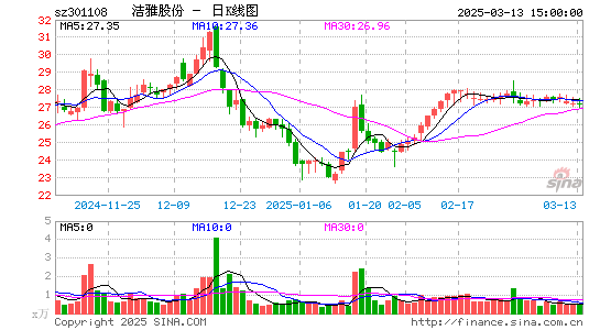 洁雅股份