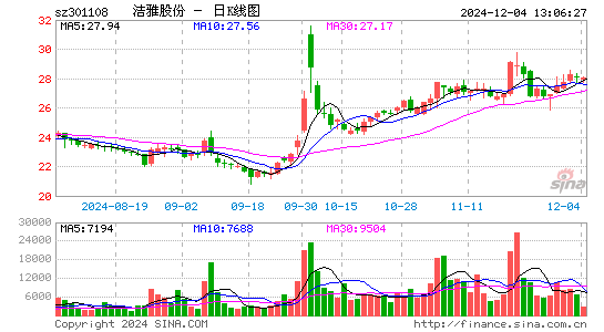 洁雅股份