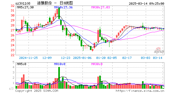 洁雅股份