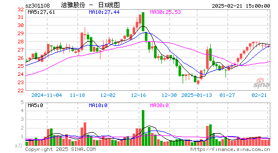 洁雅股份