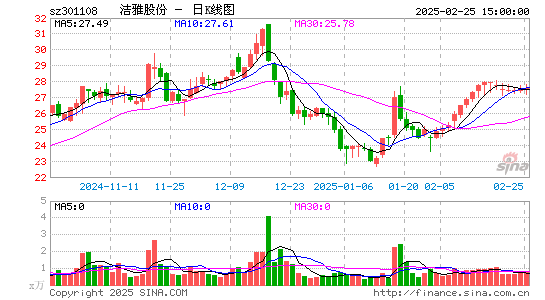 洁雅股份