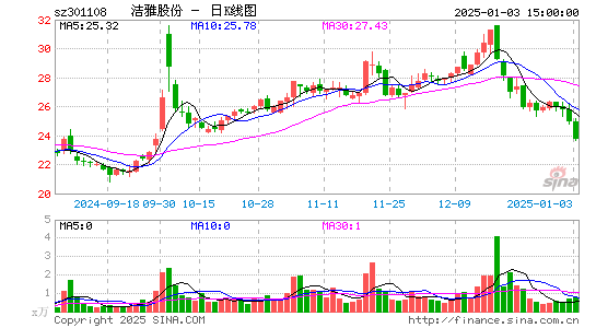 洁雅股份