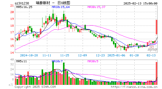 瑞泰新材