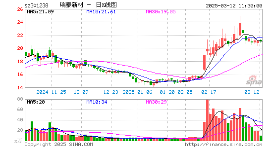 瑞泰新材