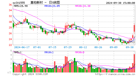 惠柏新材