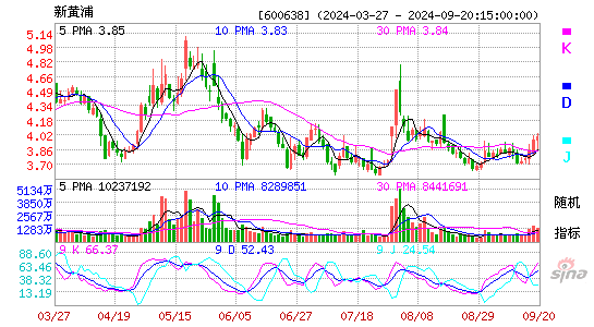600638新黄浦KDJ