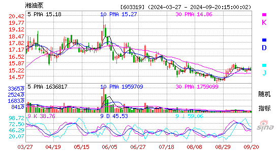 603319湘油泵KDJ