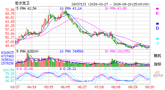 603713密尔克卫KDJ