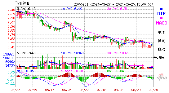 200026飞亚达BMACD